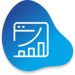 website optimization data chart icon